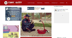 Desktop Screenshot of funnyandhappy.com